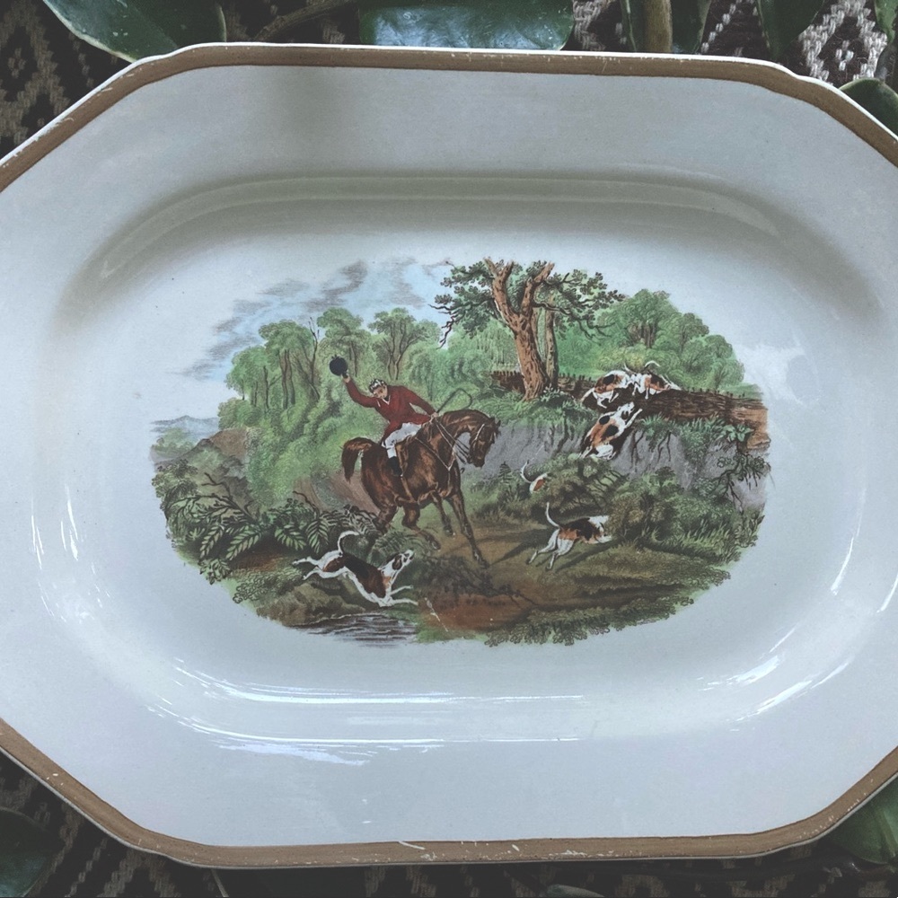 Spode “Drawing the Dingle” platter!